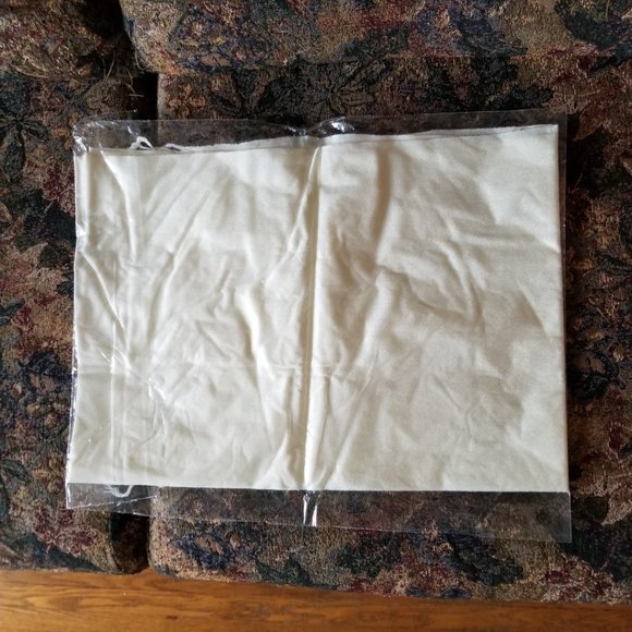 COPY - Cashmere = pashmina wool & silk winter scarf, pale cream, NWT, unisex - Picture 4 of 6